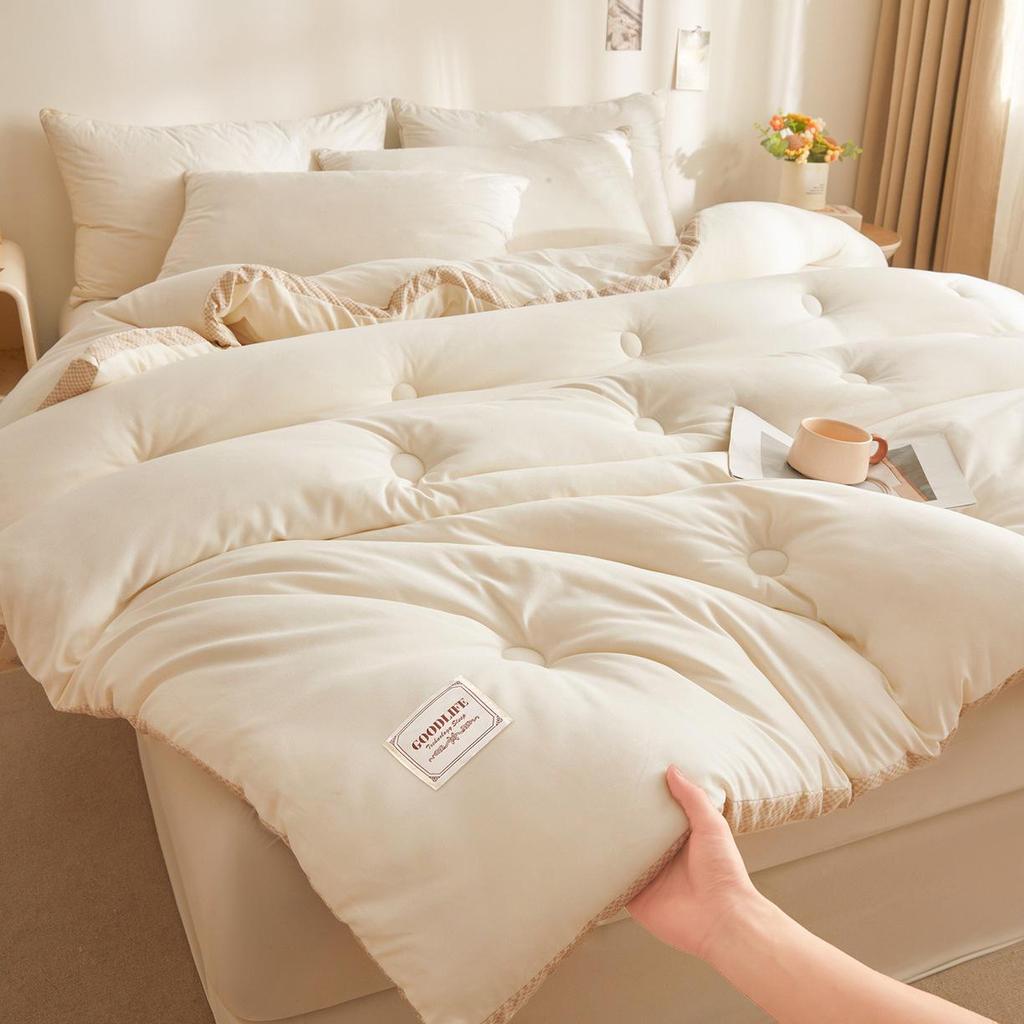 Class A Mother and Baby Soybean Fiber Quilt: Two-in-One Spring/Autumn Core & Winter Gift Quilt