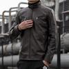 Nová PU kožená bunda Pánské korejské ležérní Pánské stojací límec úzkého střihu Motocyklová kožená bunda PU bunda pro mladé muže