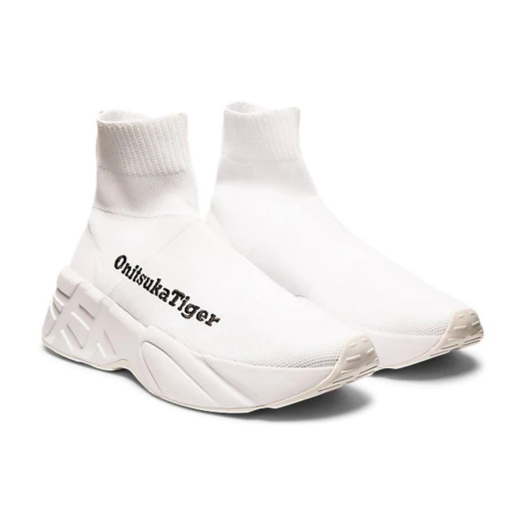 Onitsuka Tiger P-Trainer Knit High-Top Lifestyle Sneakers Unisex sneakers White 1183A587-103