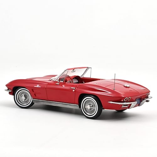 Norev 1/18 Chevrolet Corvette Stingray Cabriolet 1963 Riverside Red