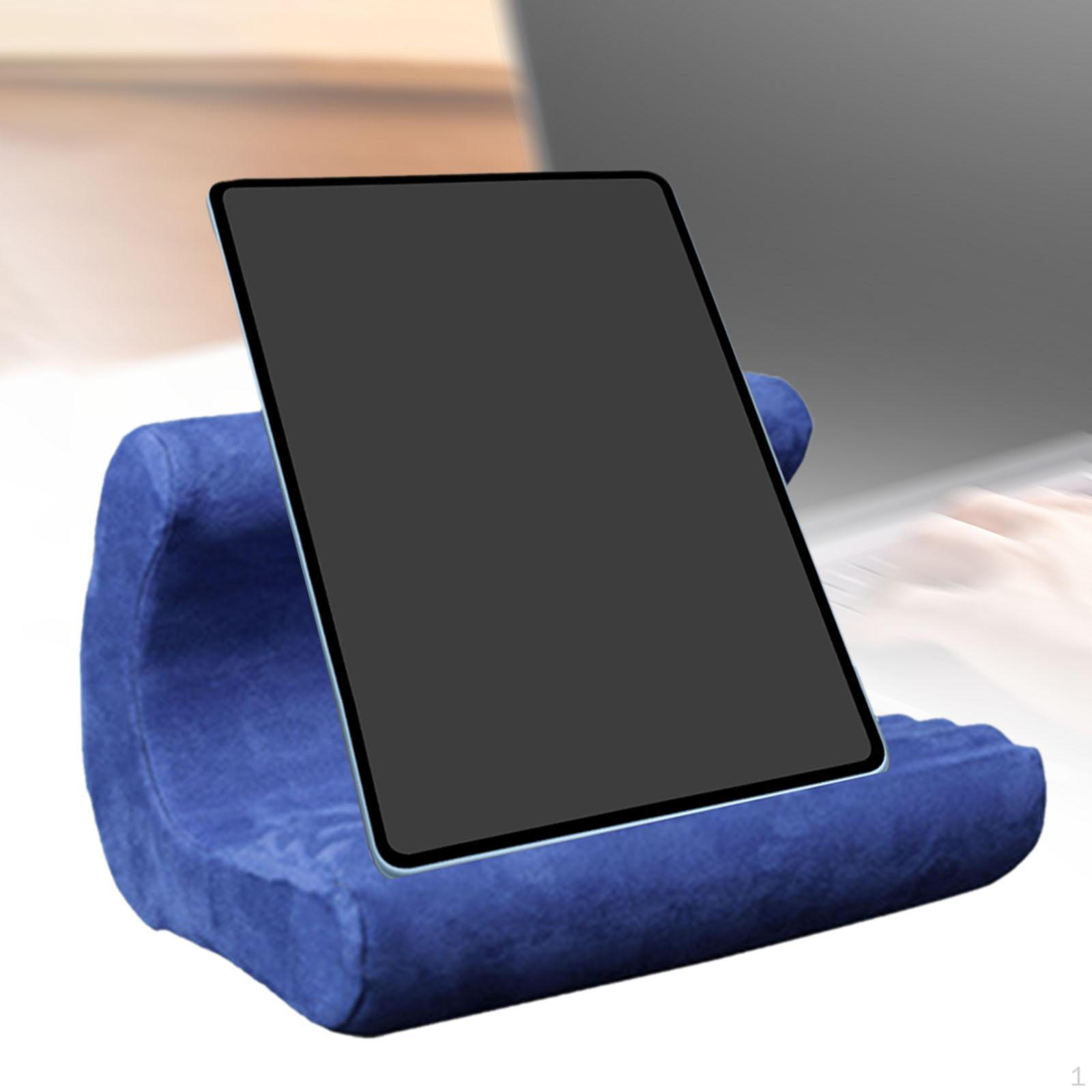 

Подушка-підставка для планшета, тримач для телефону, книг, легка підставка для читання, док-станція Blue