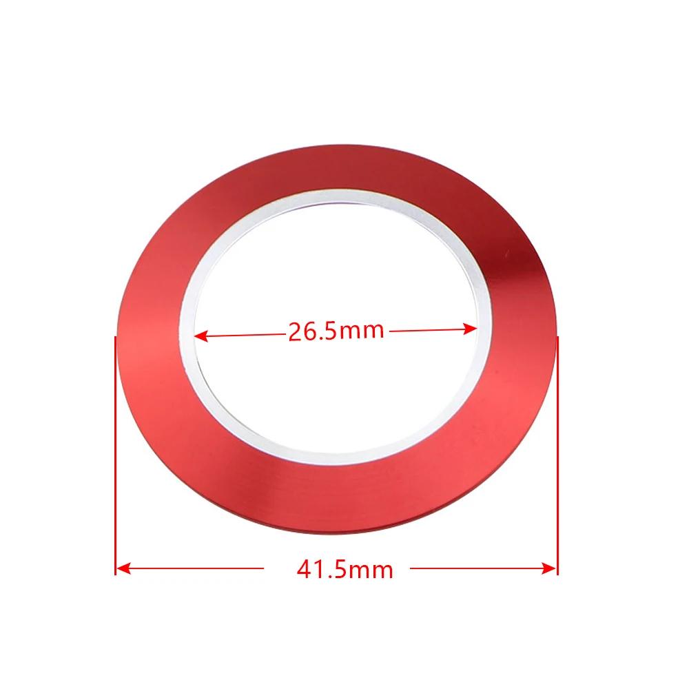 Start Stop Ignition Key Ring for Ford Ecosport 2012 -2016 2017- Fiesta MK7 Key Ring Cover Sticker