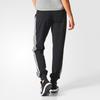 Adidas Three Stripe Slim Fit Breathable Knitted Sports Pants Women Bottoms S97115