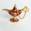 Metal Trumpet Aladdin Magic Lamps Imitation Classical Handicraft Decoration Creative Decor Props Wishing Lamp Gift