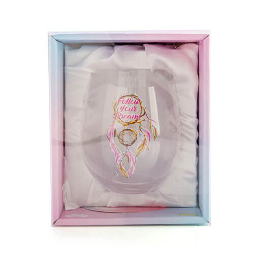 Tallulah Dream Stemless Glass (Follow Dreams)