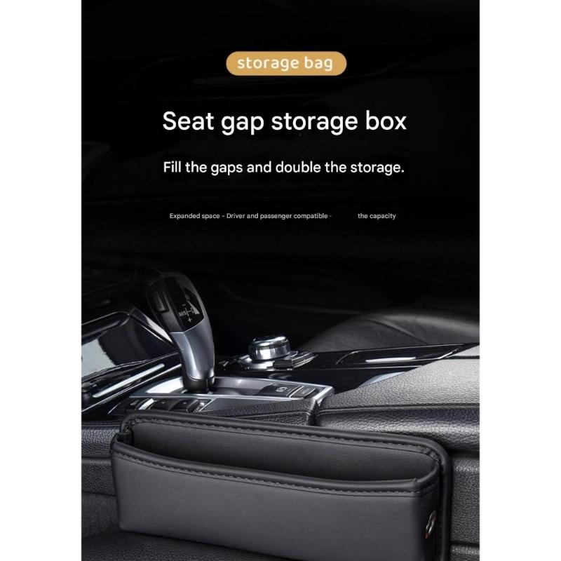 Car Seat Gaps Filler Organizers for Cellphone Side Console Gaps Blockers Plugs Universal for Car SUV Truck
