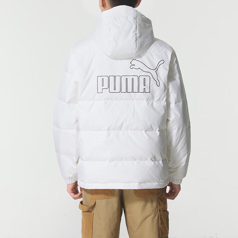 Puma Windproof Outdoor Warm Duck Down Hooded Long Sleeve Down Jacket Men outerwear 692811-02