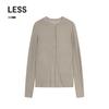 Women's Slim Fit Wool Silk Blend Knit Sweater