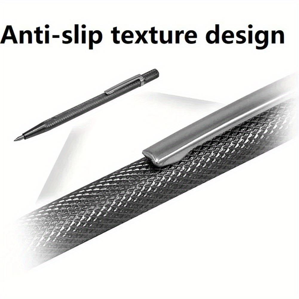 2pcs Tungsten Carbide Scriber Pen Metal Wood Cutting Marker Pencil Engraving Pen For Ceramic Wood Carving Glass Tile Cutting Tool