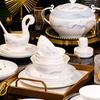 Jingdezhen New Chinese Style Ceramic Dinnerware Set