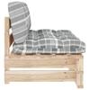 Outdoor Center Sofa Pallet Design Pressure Treated Pine Wood