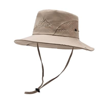 Frühling und Sommer Neu Outdoor Bergsteigen Dschungelhut Herren Reise Angeln Sonnenschutz Hut Lässiger Herren Fischerhut
