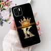 For Xiaomi Redmi A1 Phone Case RedmiA1 Cover Soft Silicone Cute Crown Letters Back Cover For Xiaomi Redmi A2 Cases A 1 A 2 Coque
