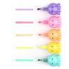 Colorful Octopus Highlighters Chisel Tip Marker Pens Pastel Colors for Kids Babies Children Xmas Birthday for Creative G