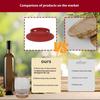 Wine Glass Charcuterie Topper Silicone Cup Top Cover Appetizer Board Wine Glass Topper For Party Hostesses Home Entertainers
