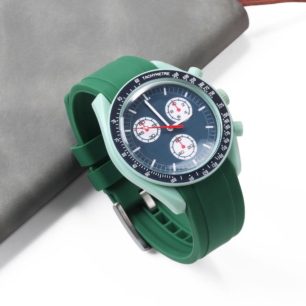20mm Pasek do zegarka z zakrzywionym końcem do Rolex Silikonowy pasek do Seiko 22mm Gumowy pasek do Citizen Tissot Sportowy pasek Uniwersalny pasek