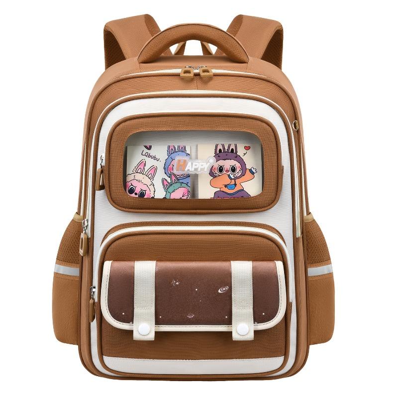 School Bags New Children's School Bags Boys and Girls Children's School Bags Large Capacity Breathable Students
