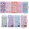 Cartoon Anime Rabbit Judy Fox Nick Stickers Zootopia 3D Relief Sticker Children DIY Scrapbook Notebook Decorative Sticker Gift
