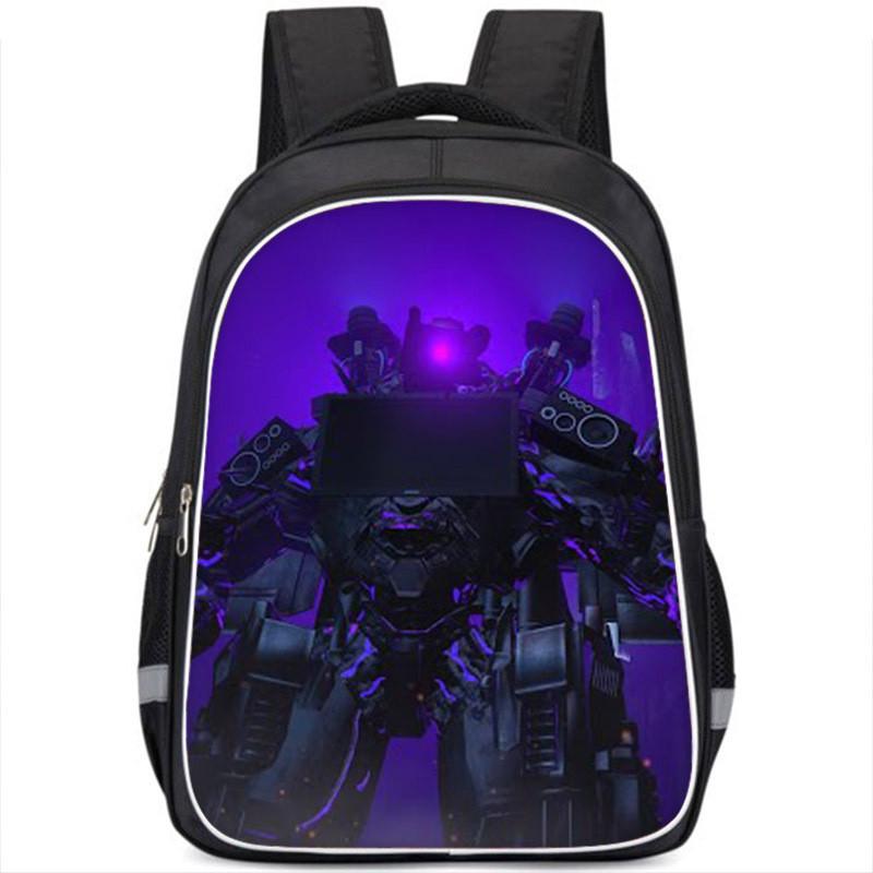 Trendy Street Fashion Oxford Cloth Large Capacity Student Backpack Unisex