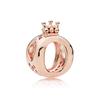 New Authentic Copper Plated Rosegold Heart Bird Butterfly Bead Charms Flower Charm Bead Charms Compatible With Pandora Bracelets Necklaces Women Diy J