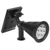 7LED Solar Light Intelligent Outdoor Garden Spotlight Lawn Lamp Landscape Lighting BlackColorful