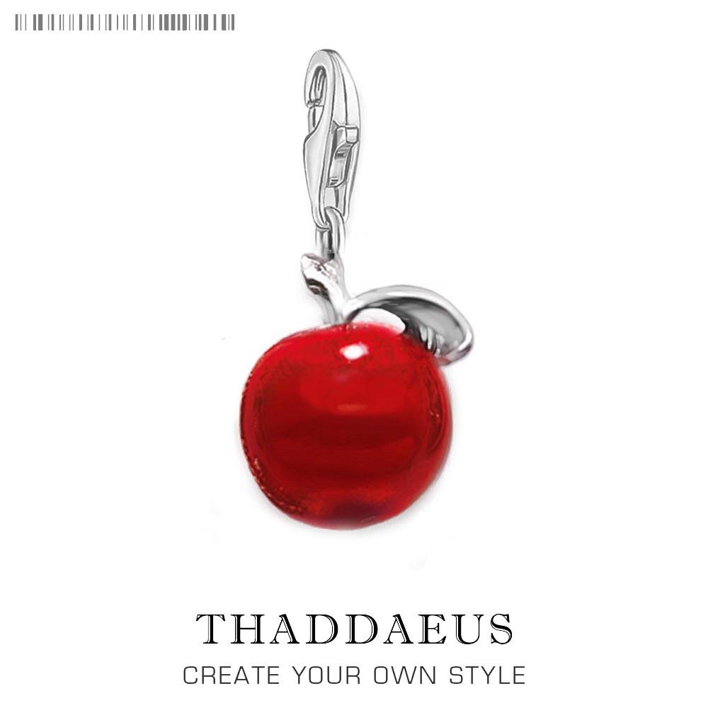 

Fashion Red Pendant Dangle Charm For Women Girl 925 Silver Gift