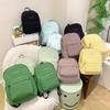 School Bag Female College Student Simple Travel Versatile Ins Commuter Backpack Junior High School Student Lightweight Large Capacity Backpack