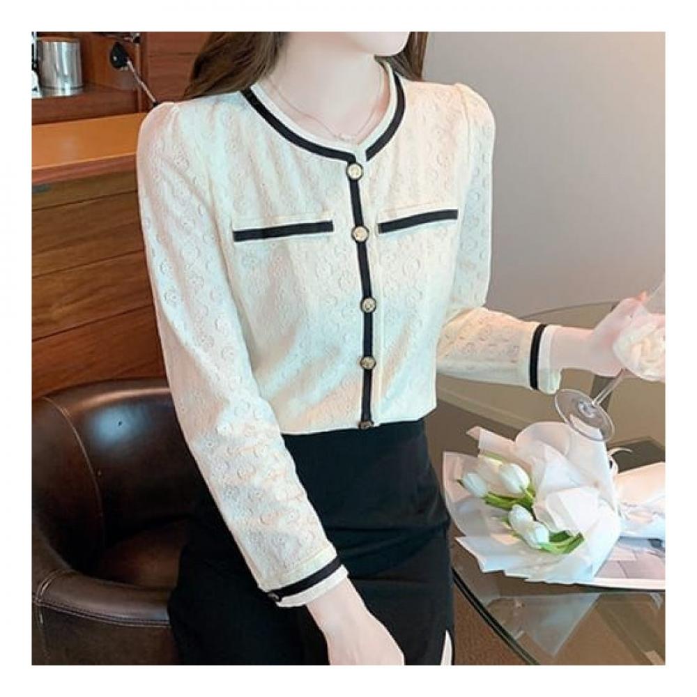 Navava Women S Vintage Embroidered Long Sleeve blouSe Cardigan Nb1950