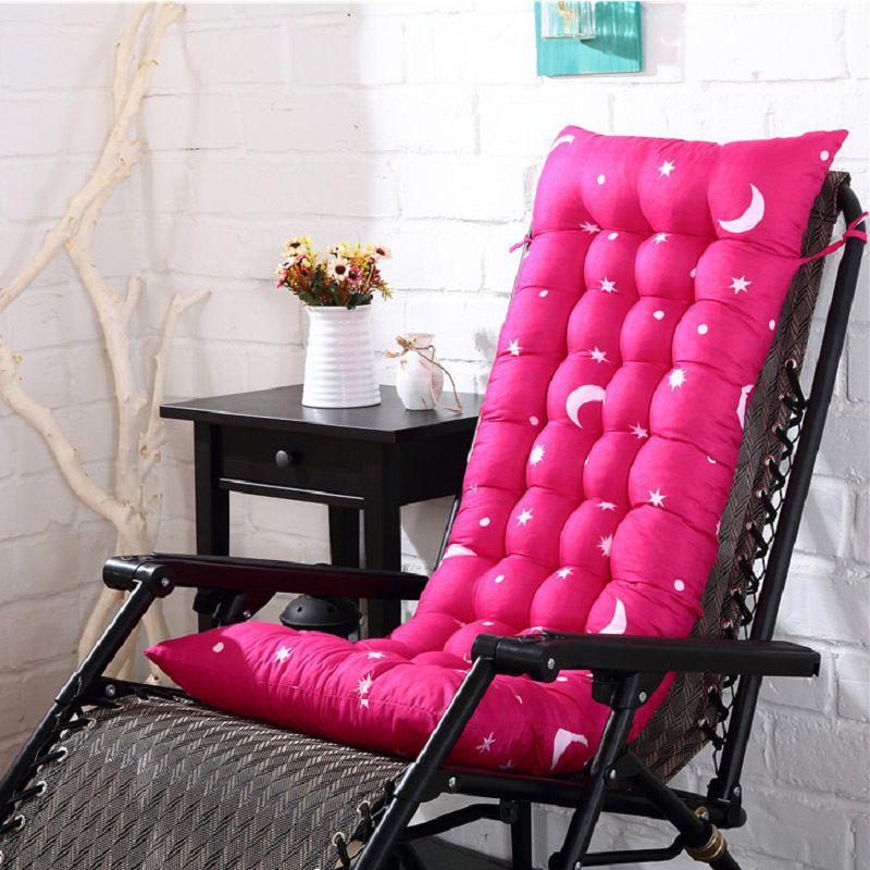 Thick Padded Patio Lounger Back Cushion For Garden Rocking Chairs And Benches