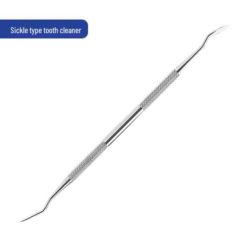 Dental Tool Set: Teeth Cleaner, Tweezers, Mouth Mirror & Probe for Oral Care