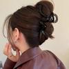 2025 New Wave High-End Large Claw Clip for Thick Hair – Elegant Women’s Updo Accessory