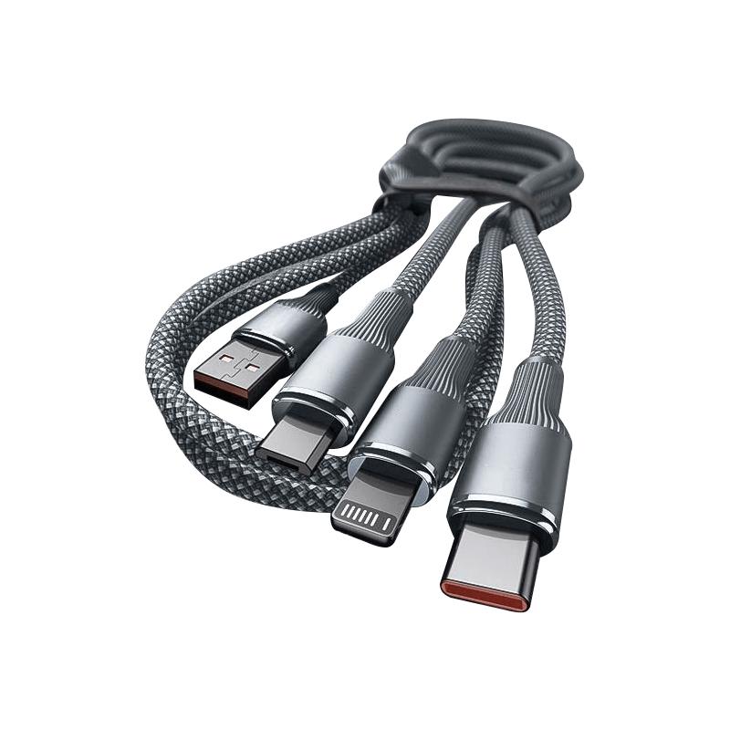 Aomake 3-in-1 100W USB Fast Charging Cable