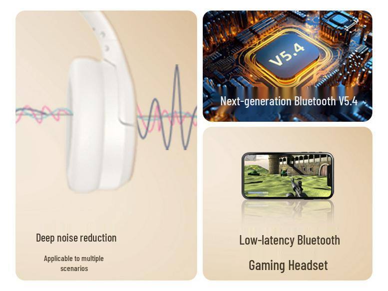 Tianji ANC & ENC Intelligent Noise Cancelling Bluetooth Over-Ear Headphones