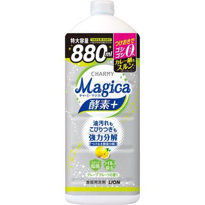 CHARMY Magica Charmy Magica Detergente para Lavar Louça Aroma de Toranja Tamanho Grande Refil [Grande Capacidade] Enzima+ (Mais)