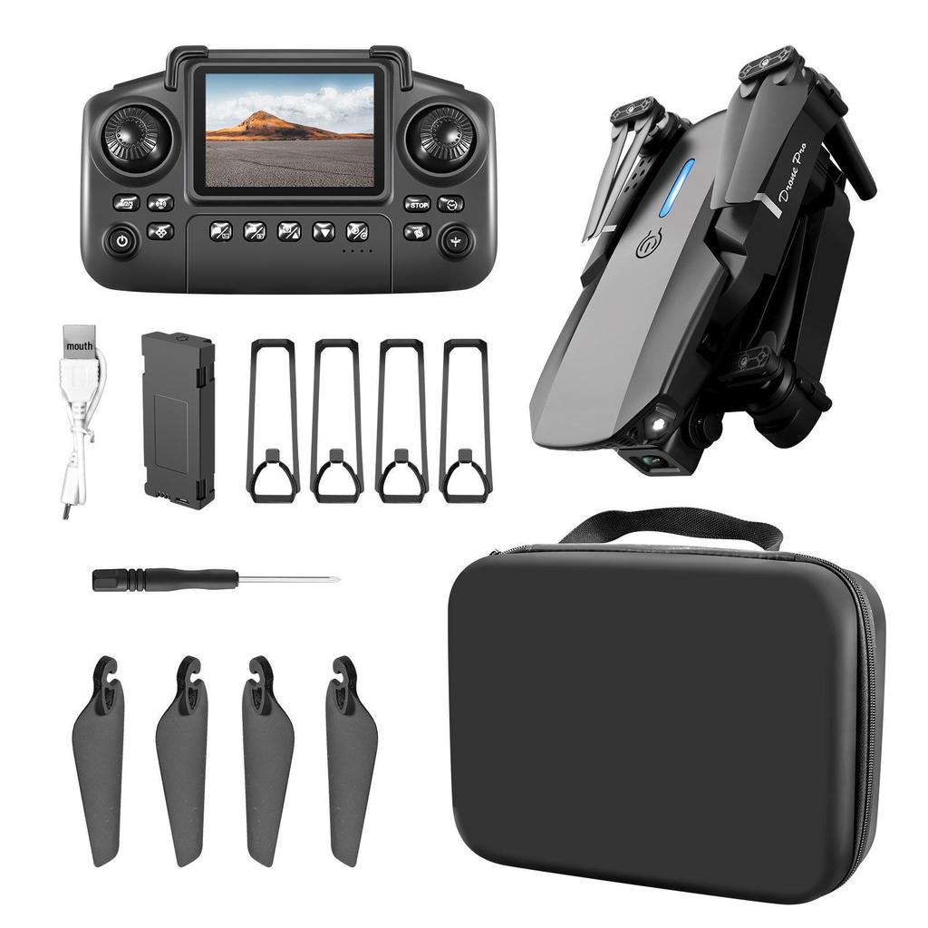 E99 K3pro Foldable Drone with HD Dual Camera and Remote Control Screen