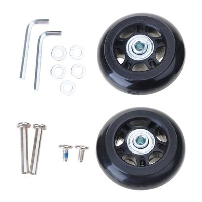 Travel Bag Wheel Accessories Noise Free Easy To Replace Luggage Spare Wheel with Tool Upgrades for Students & Family 