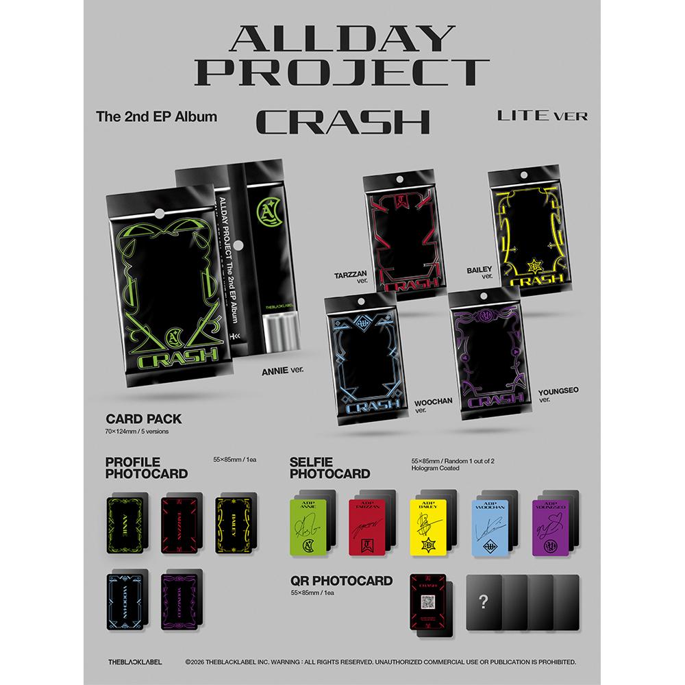 [Pre-order] ALLDAY PROJECT - CRASH (LITE Ver.)