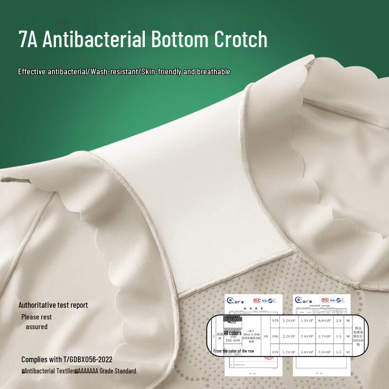 Mei Ya Ting Women's Seamless Ice Silk High-Waist Tummy Control Briefs