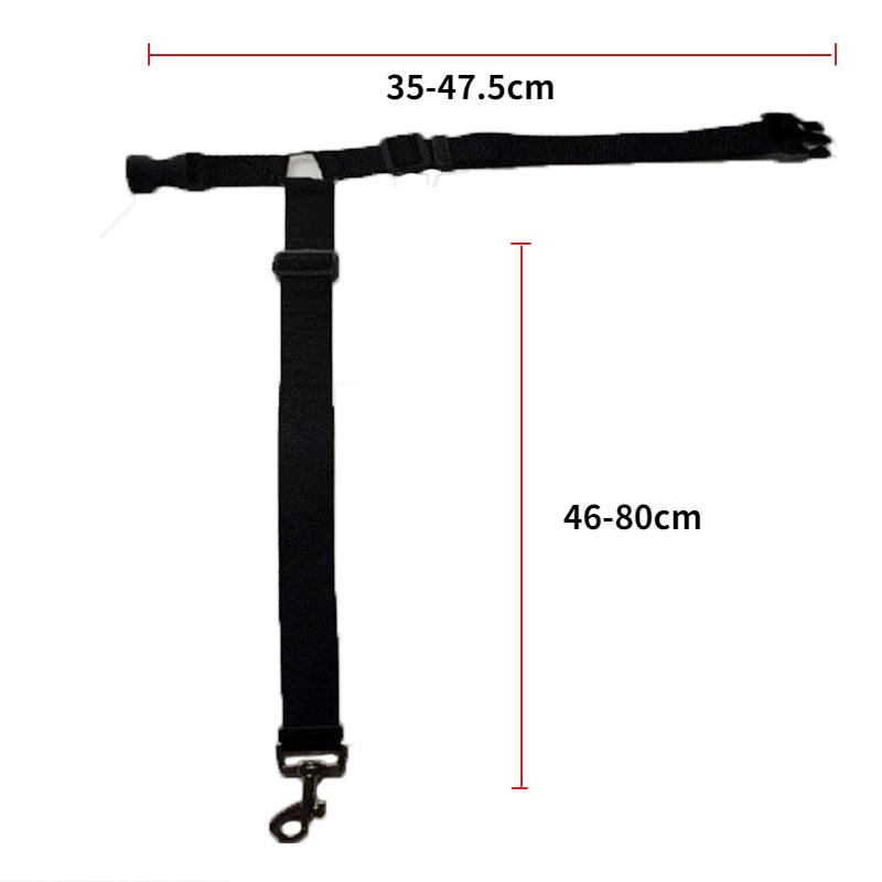 Solid Two-in-one Pet Car Seat Belt Lead Leash BackSeat Safety Belt Adjustable Harness for Kitten Dogs Collar Pet Accessories