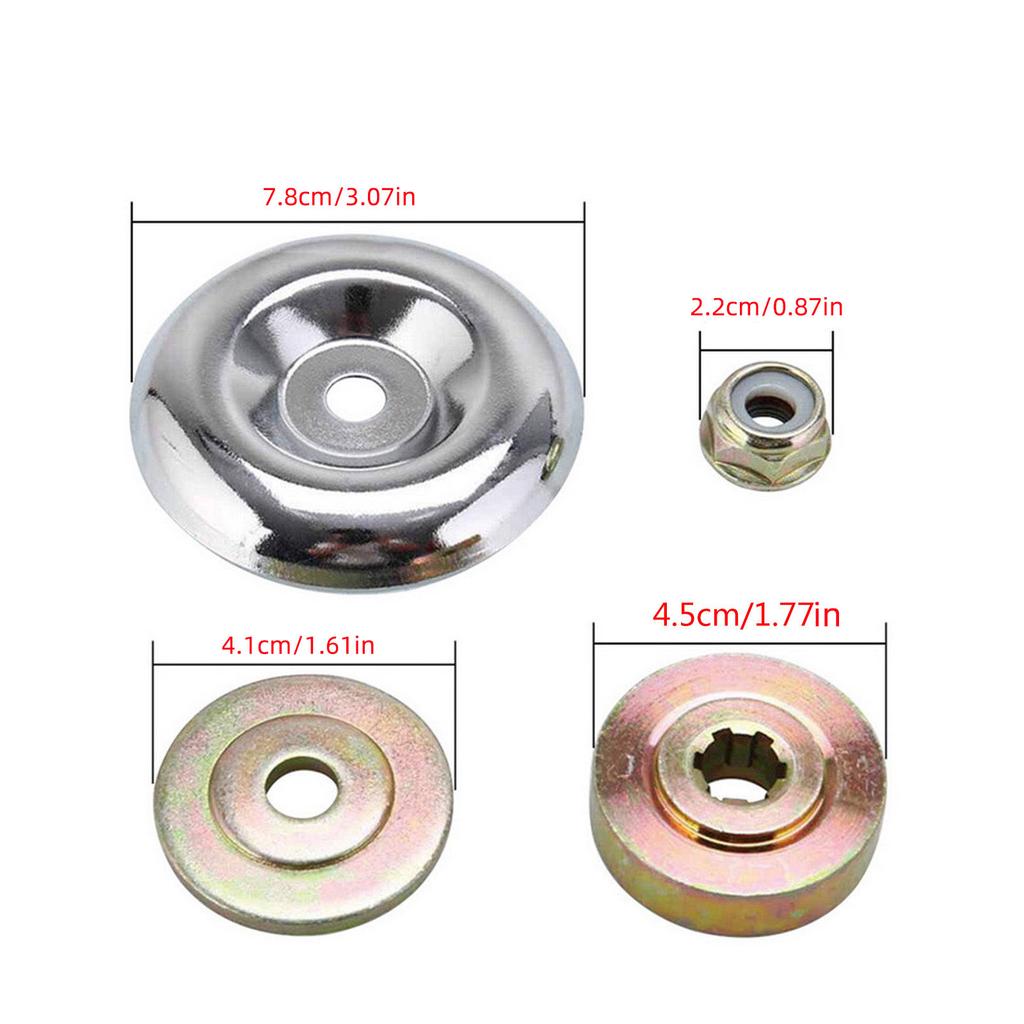 Quality Grass Trimmer Head Thick Protective Cap Convenient Grass Trimmer Fixing Enhances Your Lawnmower Performances