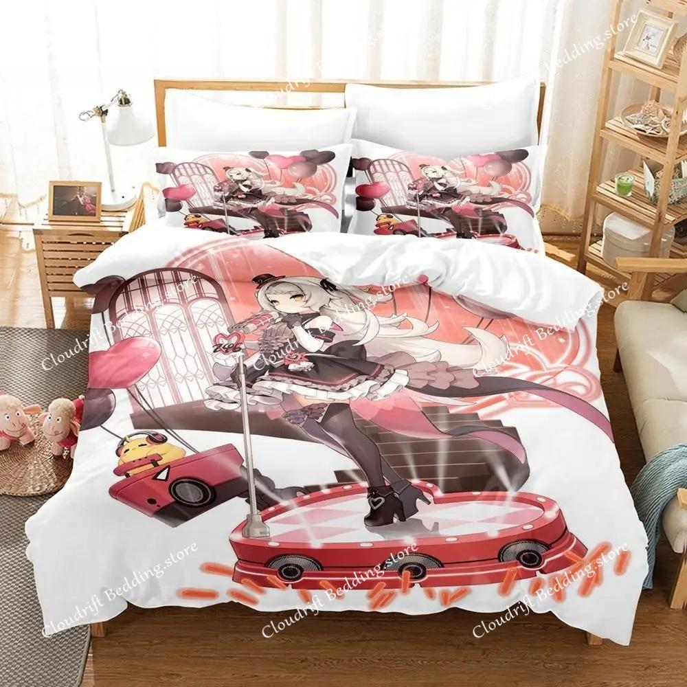 3d Print Anime Kawaii Girl Azur Lane Bedding Set Single Twin Full Queen King Size Bed Set Adult Kid Bedroom Duvet Cover Sets