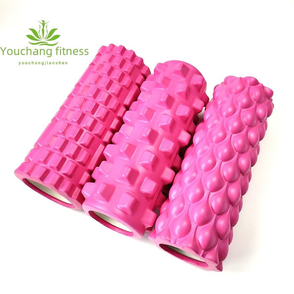 EVA 33cm 3D Dot Yoga Foam Roller for Muscle Massage and Fitness