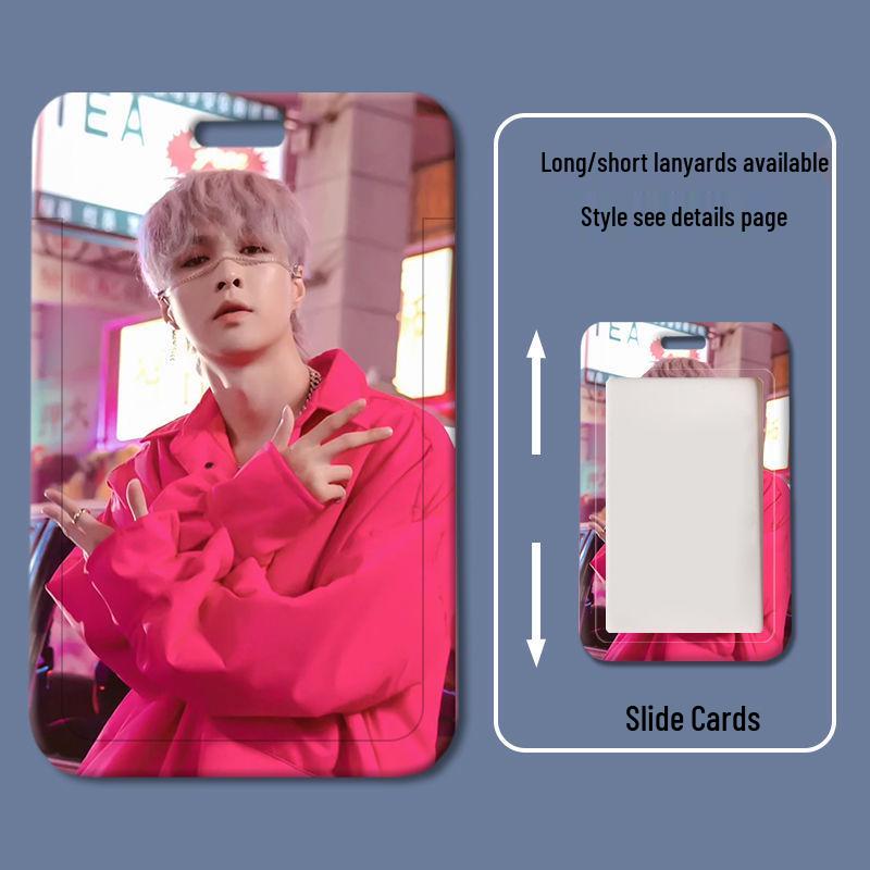Zhang Yixing Plastic Sliding Cover ID and Access Card Holder for Students and Professionals