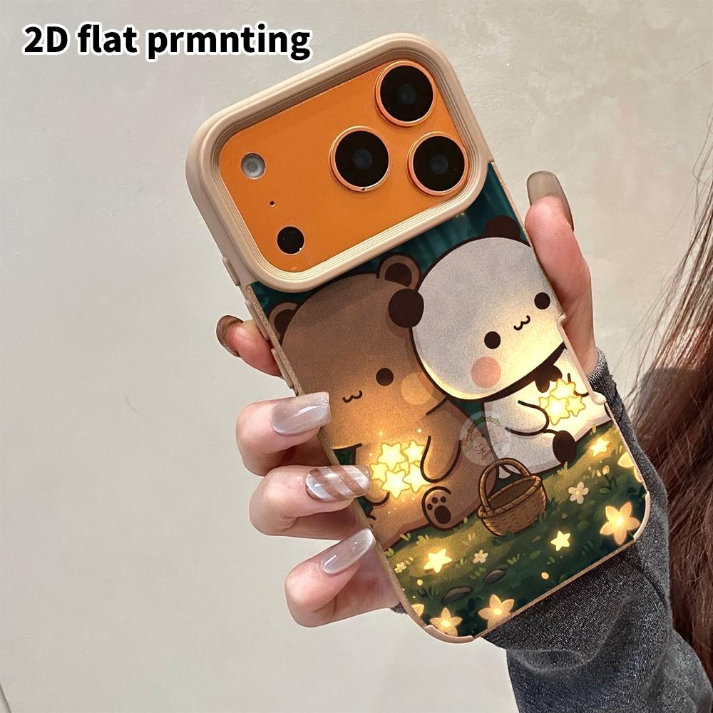 Phone Case: 2D flat lambskin suitable for iPhone 18, 17, 16, 15, 14, 13 Pro film protective case, cartoon characters, Christmas and Halloween gifts