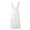 Summer Elegant Sexy White Dress For Women Fashion Sexy Lace Hollow Out Bridemaid Long Dress Ladies Holiday Wedding Maxi Dress