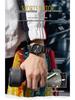 Wasserdichte Retro-Nylon-Armbanduhr mit leuchtendem Quarz für Damen & Herren für Studenten