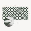 Self-Adhesive Vinyl Panel With Decorative Print 120x60 cm Geometric Checkerboard Pattern