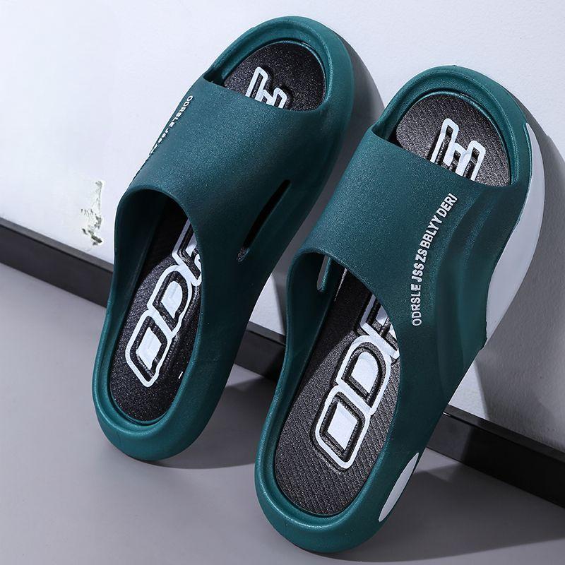 Sandals Men's Summer Indoor Anti-slip Trend Deodorant Wear 2025 New Home Thick Bottom Sports Leisure