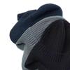 Warm Ear Protector Cap Windproof Knitted Peaked Hat Cover Head Baseball Knitted Cap  Protective Ear