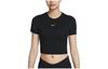 Sportswear Essential Women's Slim-Fit Crop T-Shirt Black FB2874-010